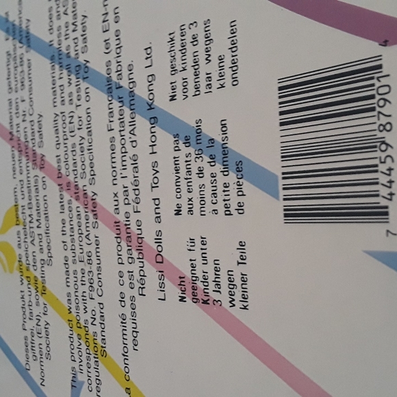 Lissi Doll from the 90s, new in box never displayed, excellent condition - Picture 5 of 9